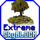 Map Extreme SkyBlock for MCPE Zeichen
