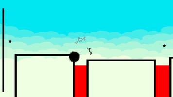 Stickman Parkour Platform - 2D Screenshot 3