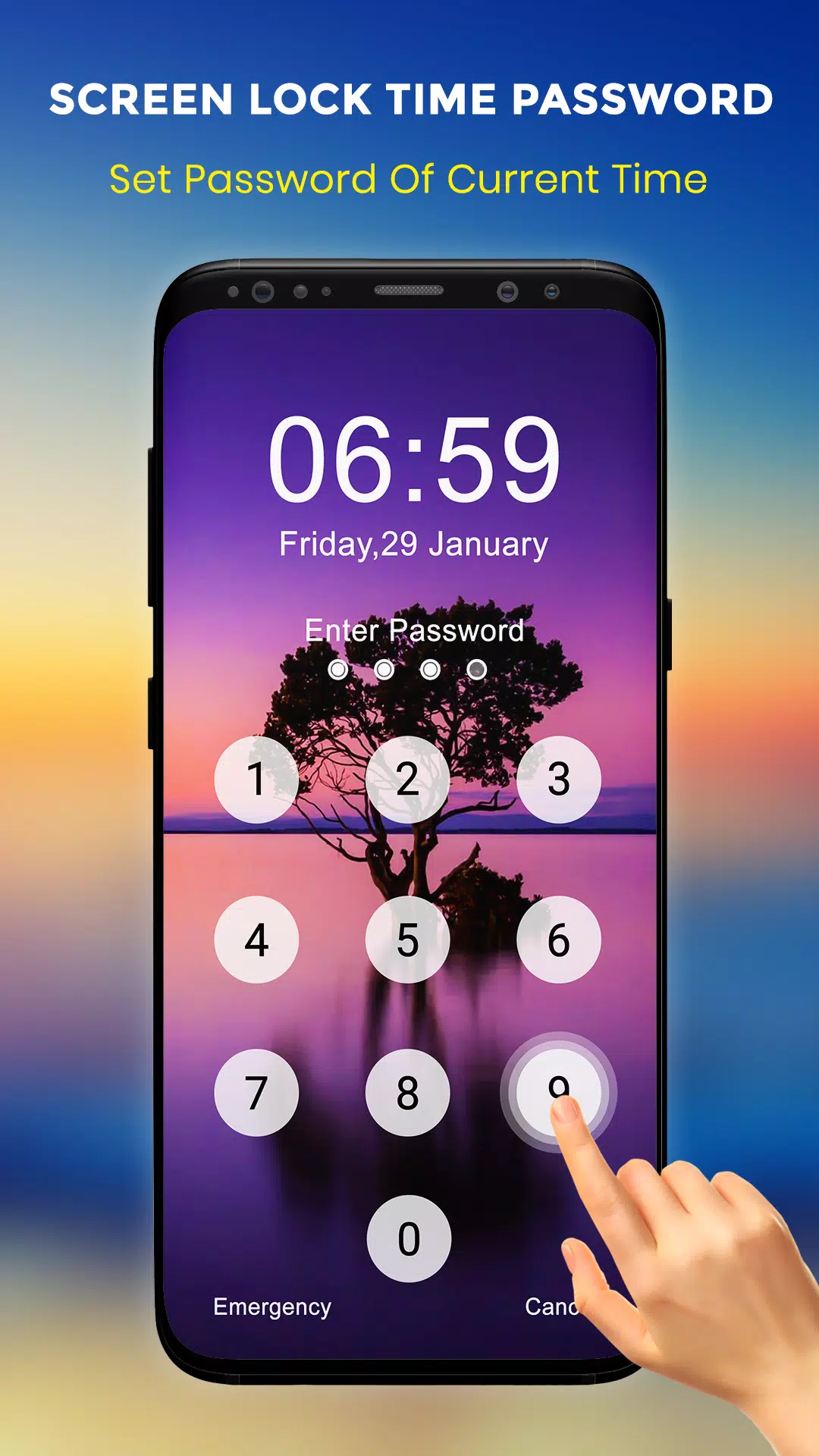 Live Time Password Lock Screen APK for Android Download