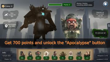 Toilet: Apocalypse button Screenshot 2