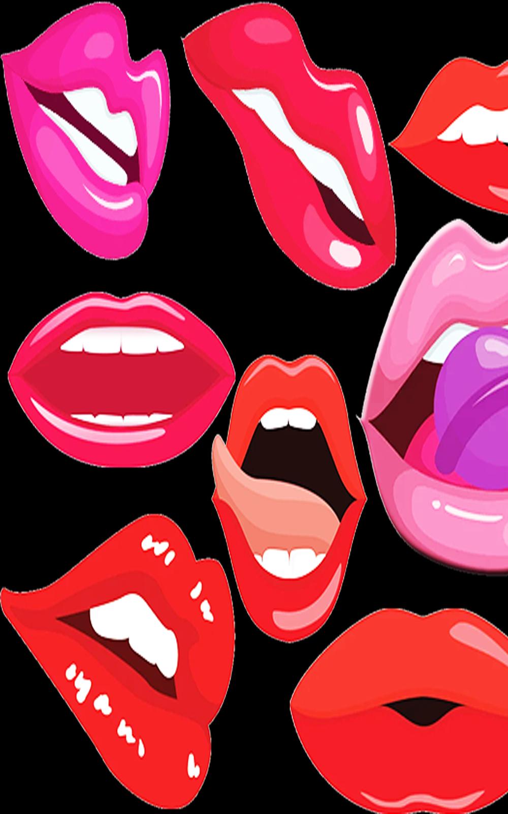 Stiker Bibir Untuk Whatsapp Wastickerapps For Android Apk Download