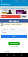 Lite Browser capture d'écran 3