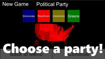 US Election Simulator Affiche
