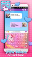 Little Unicorn Keyboard Design ภาพหน้าจอ 3