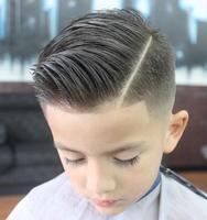 Little Boy Haircut Affiche