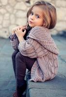 Poster Stile di moda Little Girl