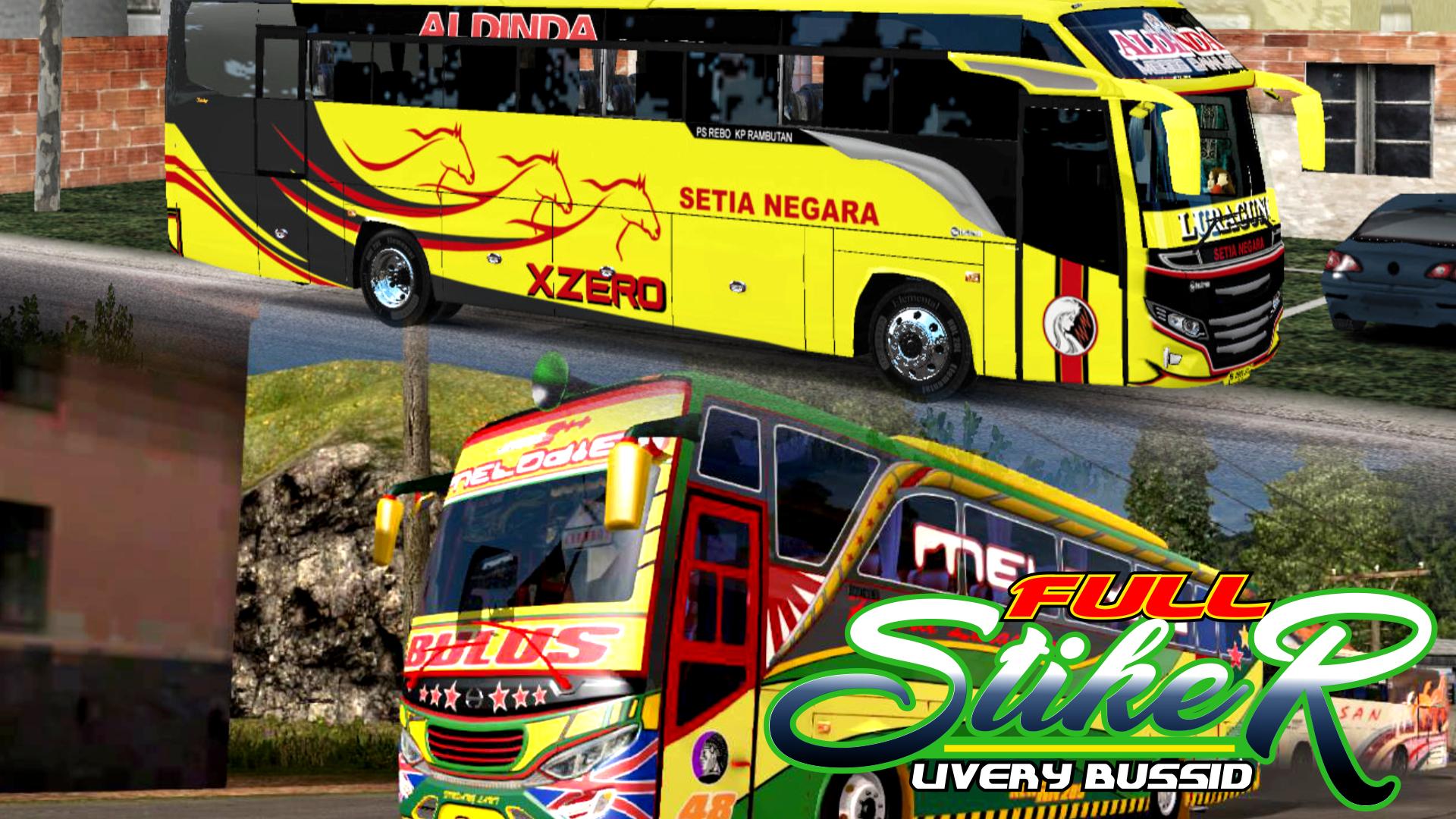 20 Trend Terbaru Livery Bussid  Hd Full Stiker  Kaca  