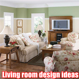 Living room design ideas icône