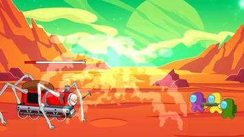 Choo Choo Charles Mars Rush! ảnh chụp màn hình 1