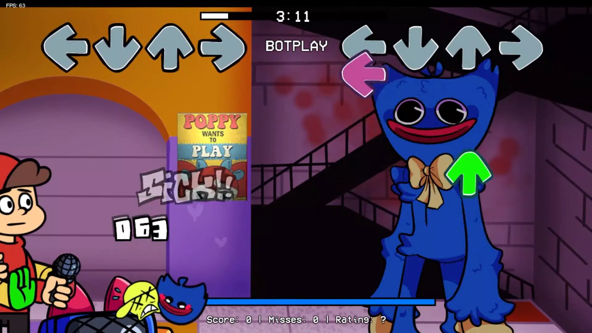 FNF Purple Test (Rainbow Friends)  Jogos online, Jogos, Jogos arcade