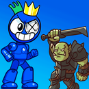 Rainbow Friends blue Monster APK