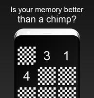 Chimp Memory Game Affiche