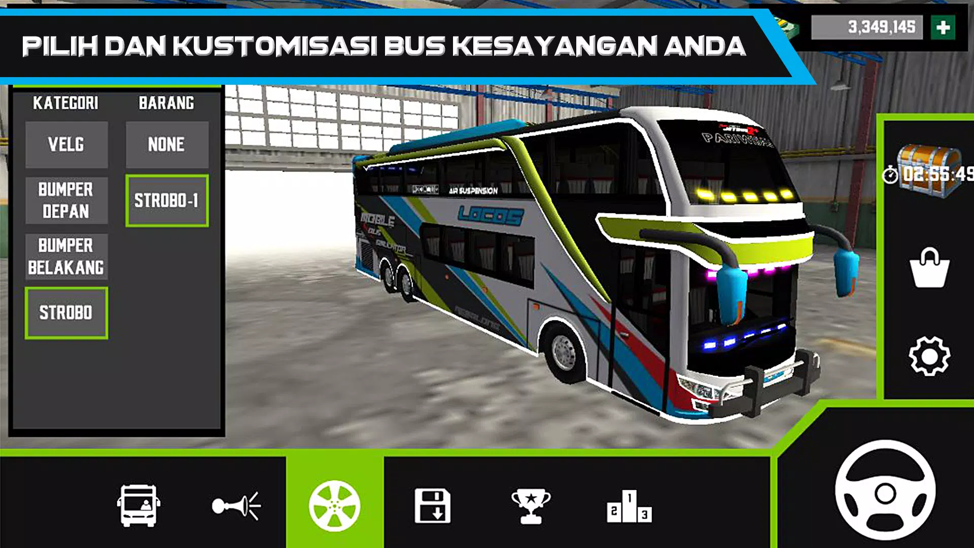 Mobile Bus Simulator Mod APK 1.0.3 (Uang Tidak Terbatas) Unduh Gratis) 