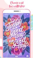 Lock Screen Wallpaper for Girls with Quotes poster