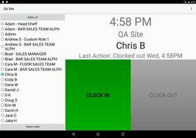 Loaded Reports Timeclock capture d'écran 1