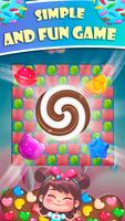 Candy Puzzle Fun Match 3 Jogos Cartaz