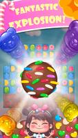 Candy Puzzle Fun Match 3 Jogos imagem de tela 2