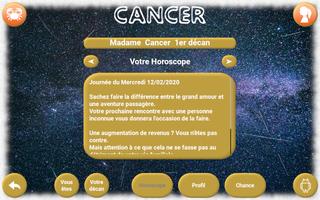 Horoscope Cancer capture d'écran 1