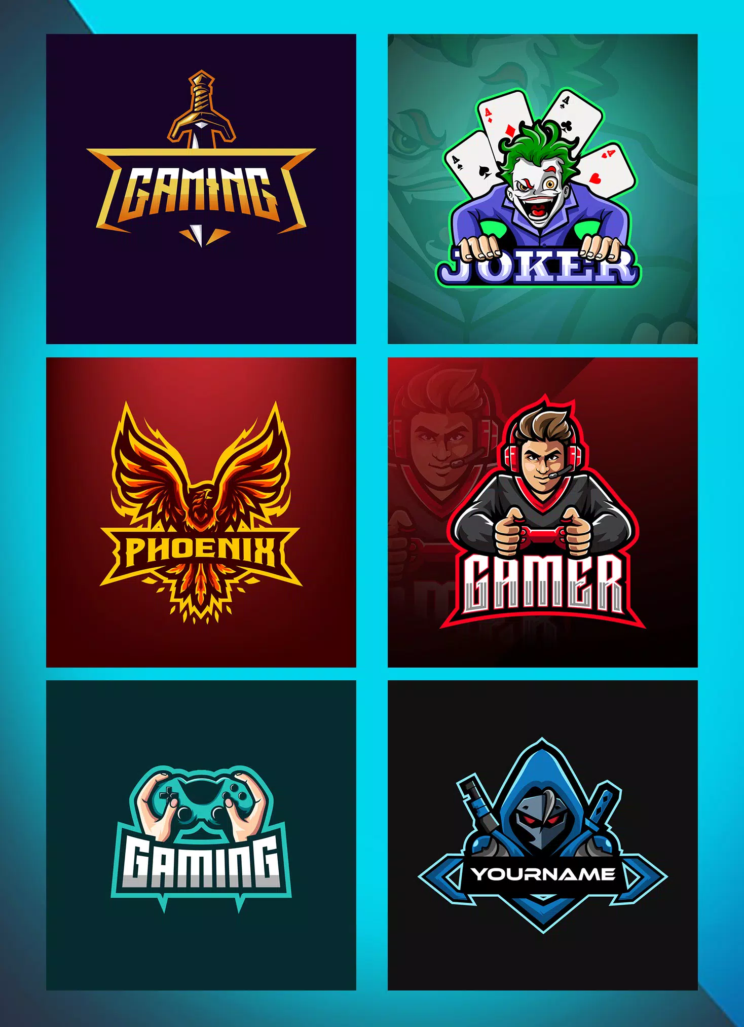FF Logo Maker - Logo Gaming & Esport Logo Maker::Appstore for  Android