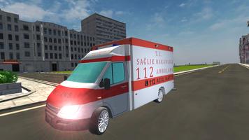 Ambulance Car Simulation Games poster