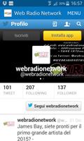 Web Radio Network ảnh chụp màn hình 2