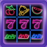 777 Fruit Neon Slot Machine - Cherry Master