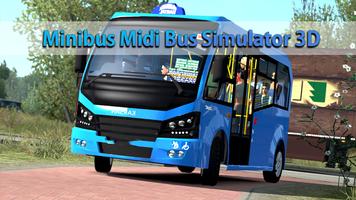 Minibus Midi Bus Simulator 3D скриншот 3