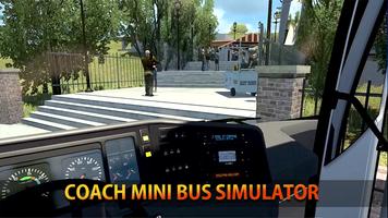 Coach Mini Bus Car Simulator 2 स्क्रीनशॉट 1