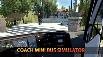 Coach Mini Bus Car Simulator 2 تصوير الشاشة 1
