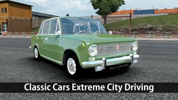 Classic Cars Extreme Driving captura de pantalla 2