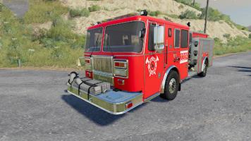 Ultra Fire Truck Car Simulator poster