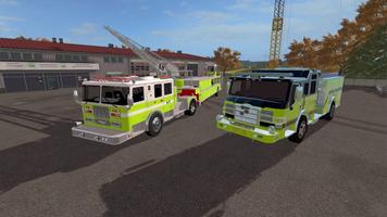 Ultra Fire Truck Car Simulator скриншот 2