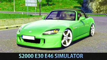 s2000 E30 E46 Drift Simulator Affiche