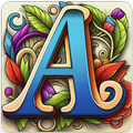 Lore Alphabet Coloring Book