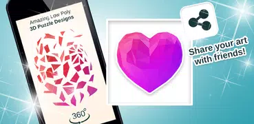 Poly Puzzle 3D Jigsaw Art