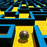 Epic Maze Ball Labyrinth 3D أيقونة