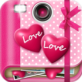 Love Collage Photo Frames biểu tượng