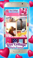 Love Collage Photo Frames تصوير الشاشة 2