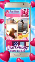 Love Collage Photo Frames capture d'écran 2