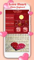 Love Heart Photo Keyboard স্ক্রিনশট 1