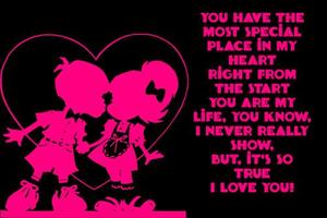 2 Schermata Romantic Love Quotes