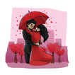 Love wasticker-icoon
