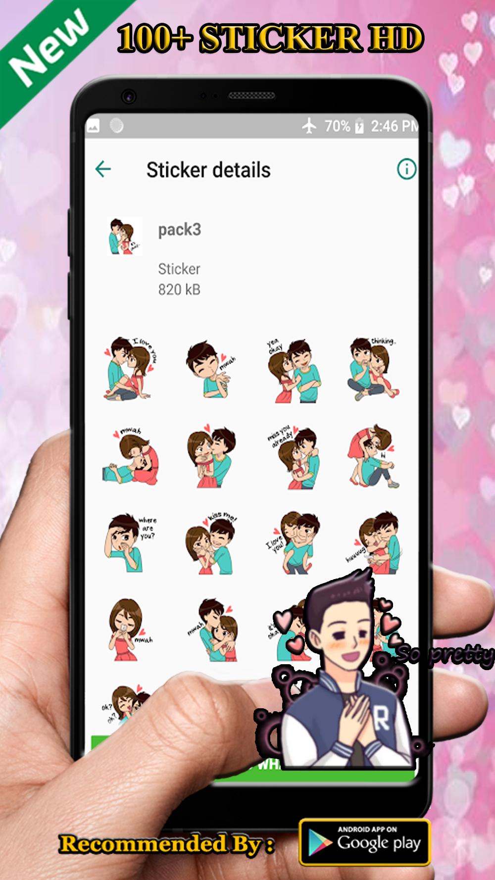 Love Sticker For Whatsapp Wastickerapps For Wa For Android Apk