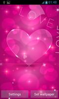 Love Hearts Live Wallpaper 포스터