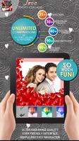 پوستر Best Love Photo Collage With Lovely Frames