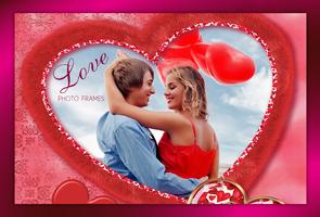 Cadre Photo d'Amour Affiche