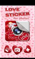 Amour Autocollant Photo Editor Affiche