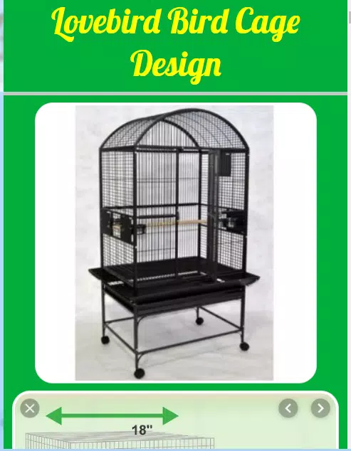 Curated visual reference: Picture Idea: Cage Design For Love Birds Save 35