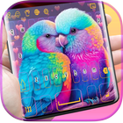 Lovebird Parrot Keyboard آئیکن