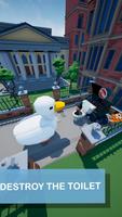 Duck and Toilet: Runner casual ภาพหน้าจอ 1